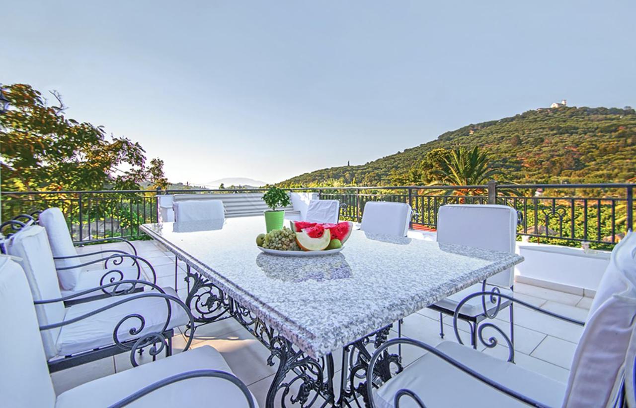 Zissis Villa&pool 5min drive to beach Kato Yerakarion Esterno foto
