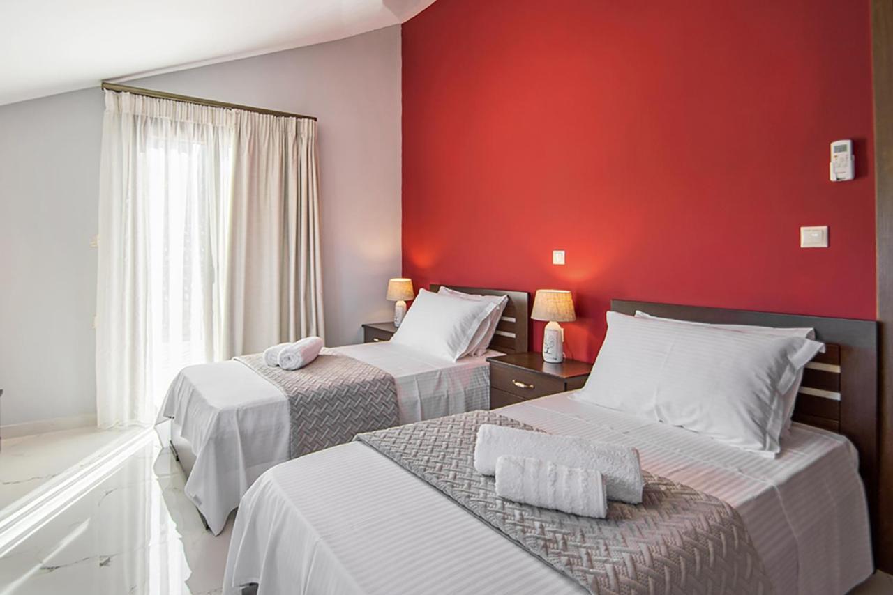 Zissis Villa&pool 5min drive to beach Kato Yerakarion Esterno foto