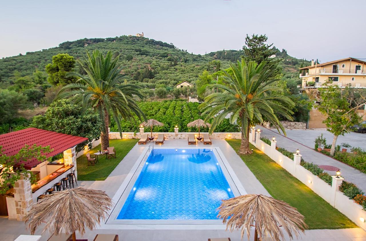 Zissis Villa&pool 5min drive to beach Kato Yerakarion Esterno foto