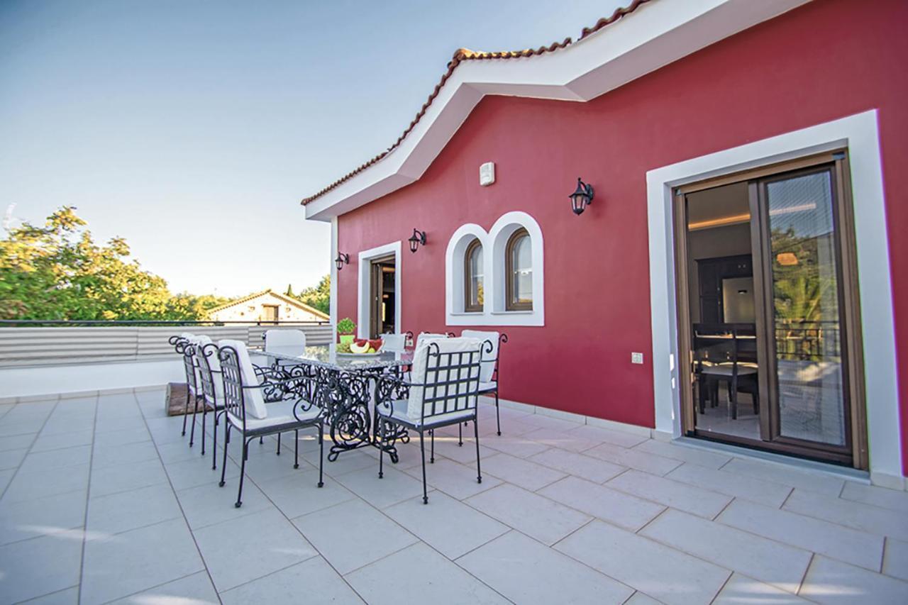 Zissis Villa&pool 5min drive to beach Kato Yerakarion Esterno foto