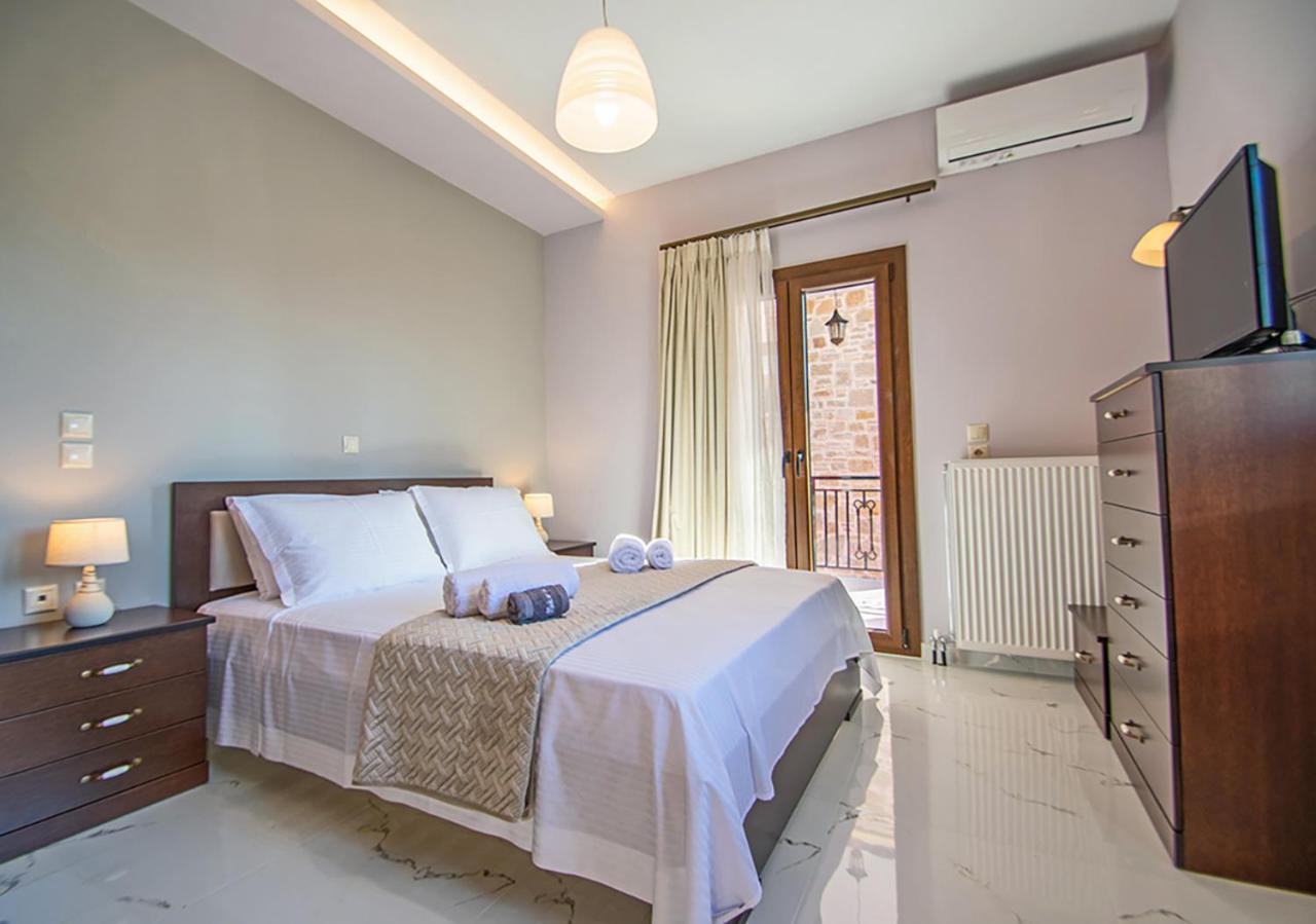 Zissis Villa&pool 5min drive to beach Kato Yerakarion Esterno foto